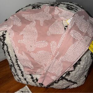 Carter’s 2-Piece Pink Bunny Blush Pajama Set 12M NWT Easter Bunny Spring pj’s